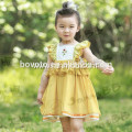 Wholesale hand embroidery rose dress for toddler